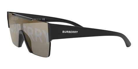 BURBERRY BE 4291 3001/G Black Plastic Rectangle .